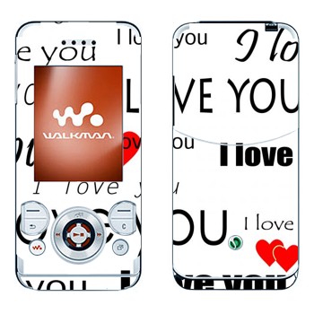   «I Love You -   »   Sony Ericsson W580