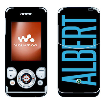   «Albert»   Sony Ericsson W580