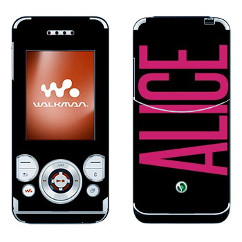   «Alice»   Sony Ericsson W580