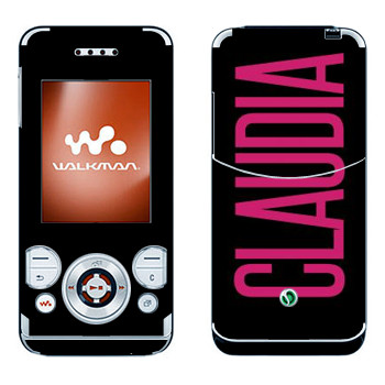   «Claudia»   Sony Ericsson W580