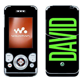   «David»   Sony Ericsson W580