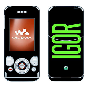   «Igor»   Sony Ericsson W580