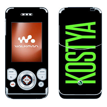   «Kostya»   Sony Ericsson W580