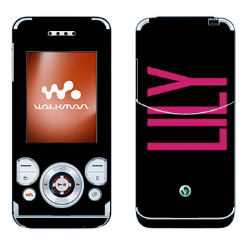   «Lily»   Sony Ericsson W580