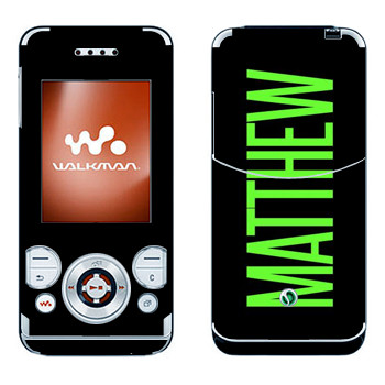 Sony Ericsson W580