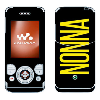   «Nonna»   Sony Ericsson W580