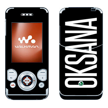   «Oksana»   Sony Ericsson W580