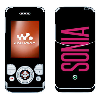   «Sonia»   Sony Ericsson W580