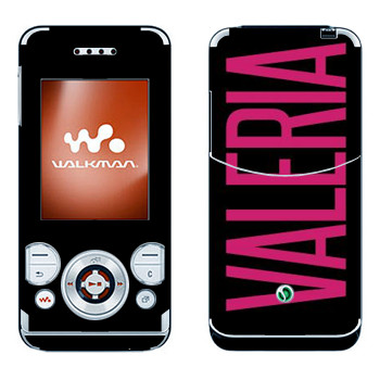   «Valeria»   Sony Ericsson W580