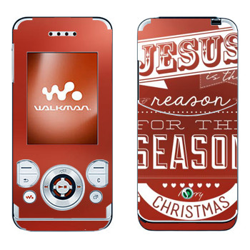   «Jesus is the reason for the season»   Sony Ericsson W580