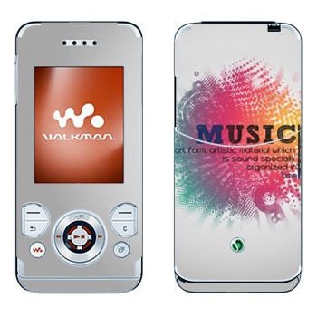   « Music   »   Sony Ericsson W580