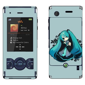   «Hatsune Miku - Vocaloid»   Sony Ericsson W595