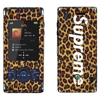   «Supreme »   Sony Ericsson W595