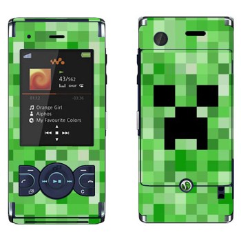   «Creeper face - Minecraft»   Sony Ericsson W595