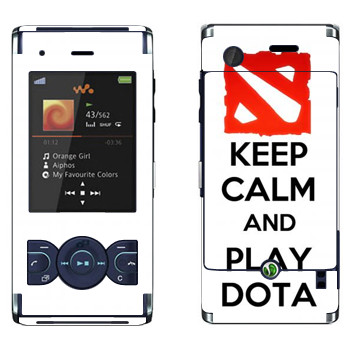   «Keep calm and Play DOTA»   Sony Ericsson W595