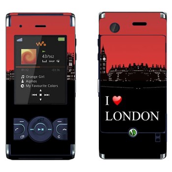   «I love London»   Sony Ericsson W595