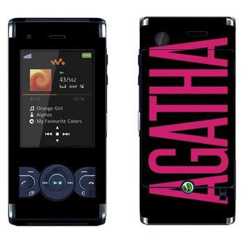   «Agatha»   Sony Ericsson W595