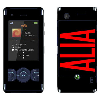   «Alia»   Sony Ericsson W595