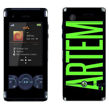   «Artem»   Sony Ericsson W595