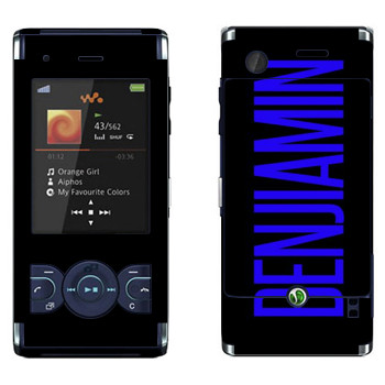   «Benjiamin»   Sony Ericsson W595