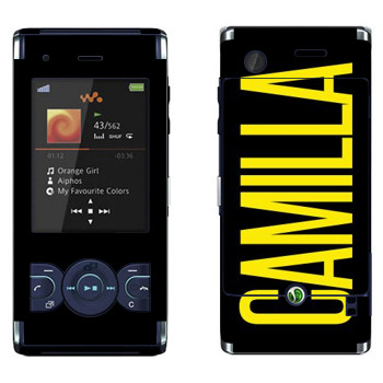   «Camilla»   Sony Ericsson W595