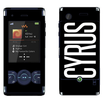   «Cyrus»   Sony Ericsson W595