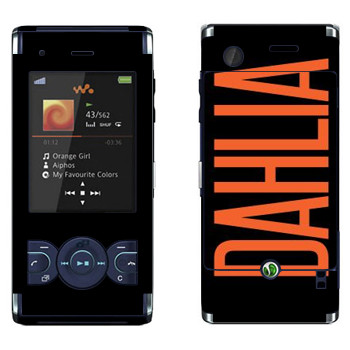   «Dahlia»   Sony Ericsson W595