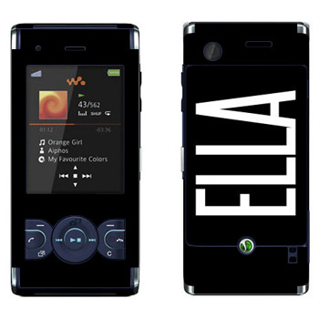   «Ella»   Sony Ericsson W595