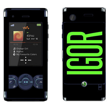   «Igor»   Sony Ericsson W595