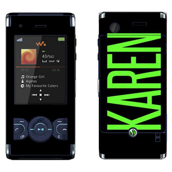   «Karen»   Sony Ericsson W595