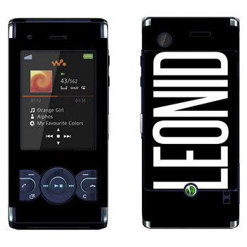   «Leonid»   Sony Ericsson W595