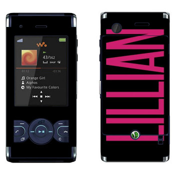   «Lillian»   Sony Ericsson W595