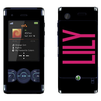   «Lily»   Sony Ericsson W595