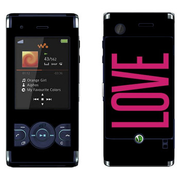   «Love»   Sony Ericsson W595