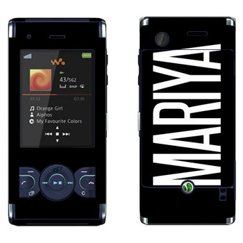   «Mariya»   Sony Ericsson W595