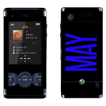   «May»   Sony Ericsson W595