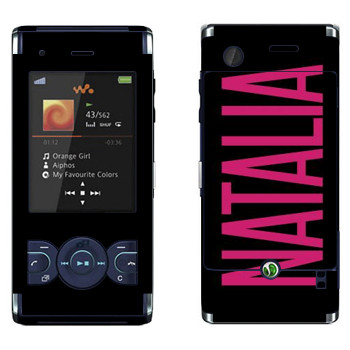   «Natalia»   Sony Ericsson W595