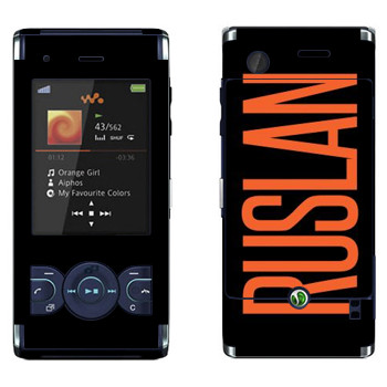   «Ruslan»   Sony Ericsson W595