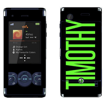   «Timothy»   Sony Ericsson W595