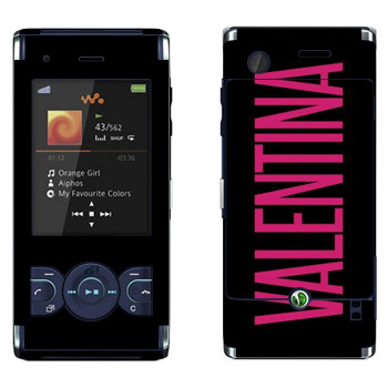   «Valentina»   Sony Ericsson W595