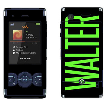   «Walter»   Sony Ericsson W595