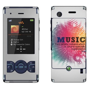   « Music   »   Sony Ericsson W595