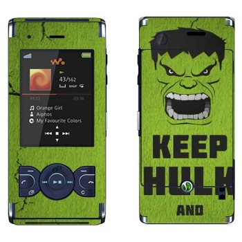   «Keep Hulk and»   Sony Ericsson W595