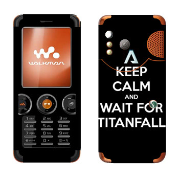   «Keep Calm and Wait For Titanfall»   Sony Ericsson W610i