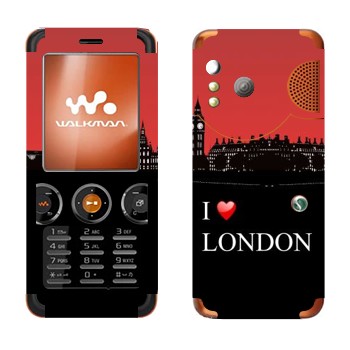   «I love London»   Sony Ericsson W610i