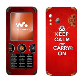   «Keep calm and carry on - »   Sony Ericsson W610i