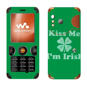   «Kiss me - I'm Irish»   Sony Ericsson W610i