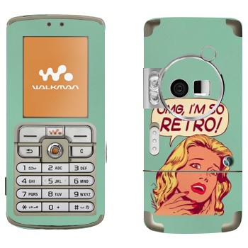   «OMG I'm So retro»   Sony Ericsson W700