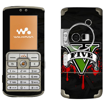  «GTA 5 - logo blood»   Sony Ericsson W700