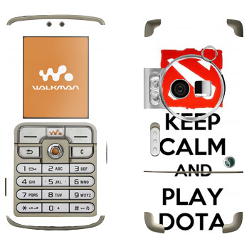   «Keep calm and Play DOTA»   Sony Ericsson W700